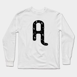 "A' is the best. Long Sleeve T-Shirt